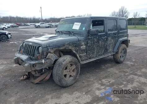 2012 Jeep Wrangler Unlimited Rubicon из США, поврежденный, VIN 1C4BJWFG0CL202238